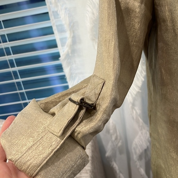 NOTATIONS gold metallic jacket - Picture 7 of 14